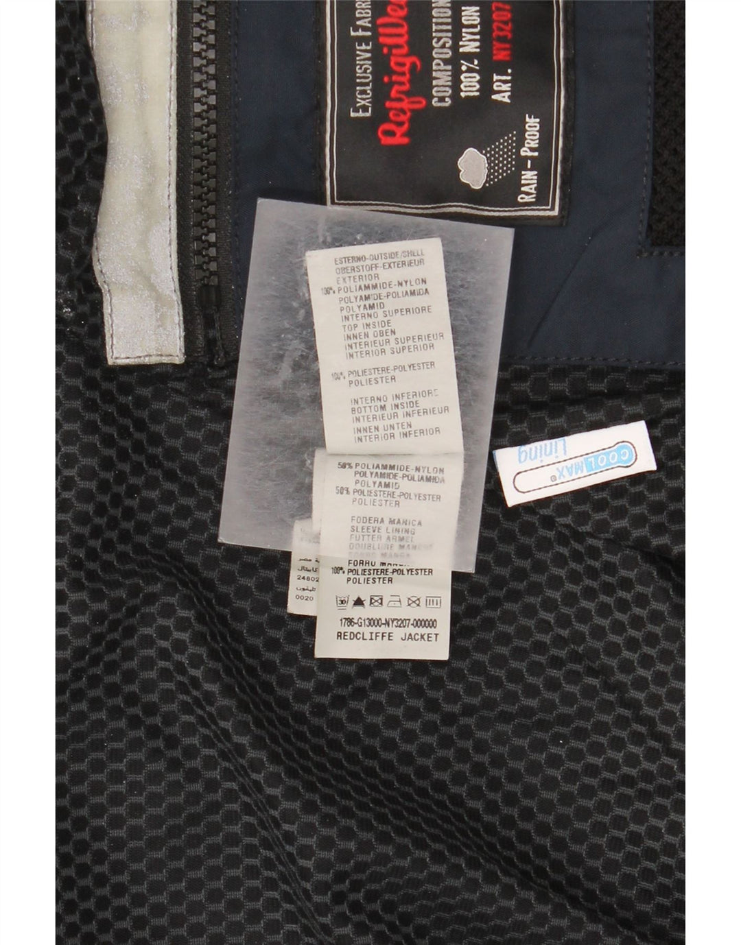 Refrigiwear muška bomber jakna UK 40 Large tamnoplavi poliamid