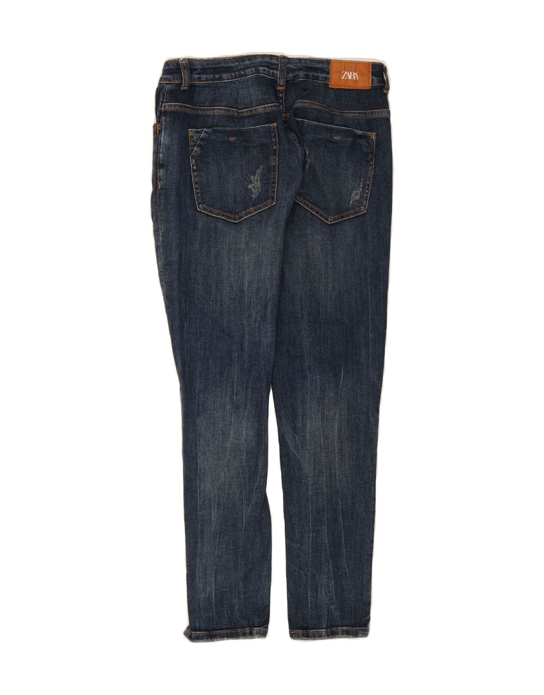 ZARA Womens Slim Jeans W30 L27 Blue Cotton Vintage Zara and Second-Hand Zara from Messina Hembry 