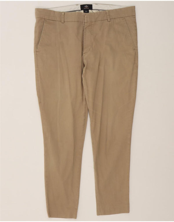 Dockers muške Extra Sim Fit chino hlače W34 L28 bež pamuk