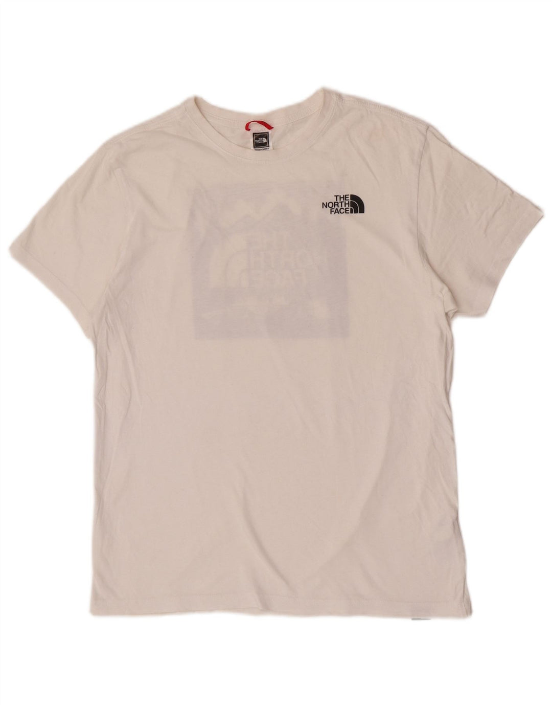 The North Face muška majica kratkih rukava srednje veličine, bijeli pamuk