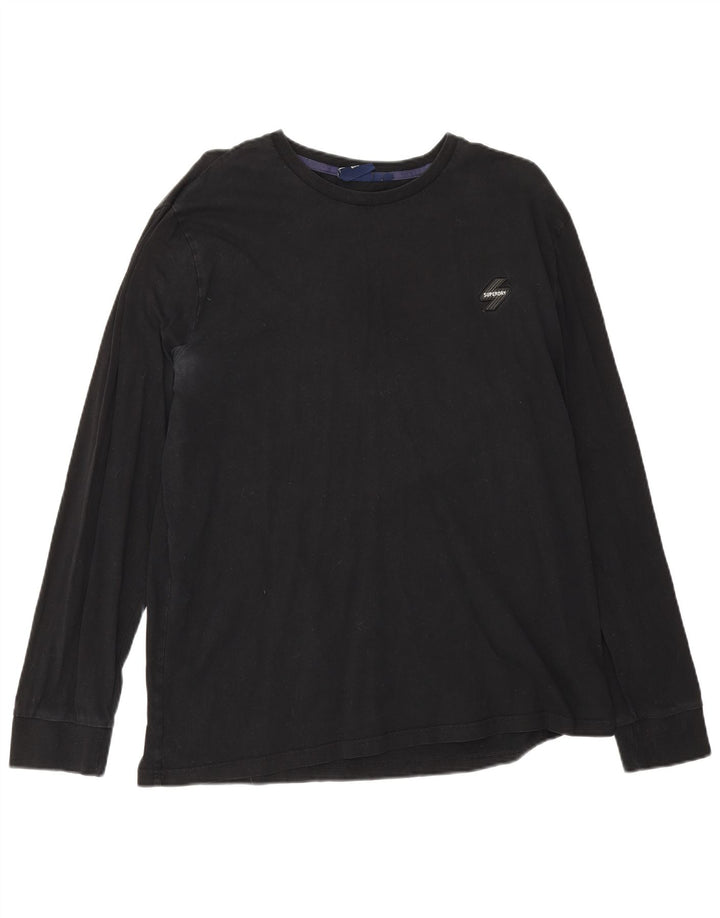 Superdry muška majica dugih rukava 2XL crna