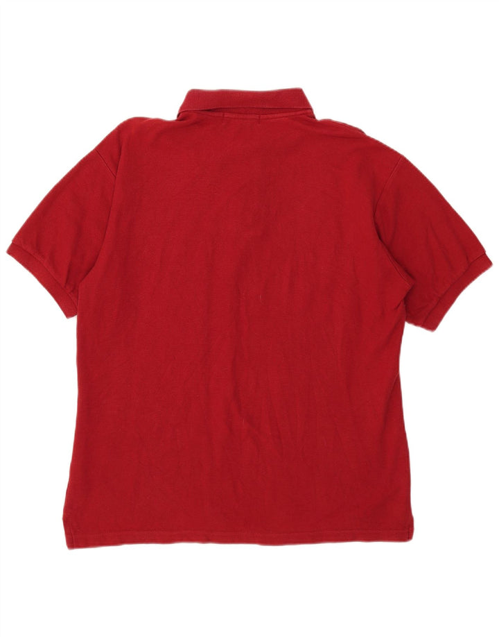 FILA muška polo majica IT 48 mala crvena pamuk