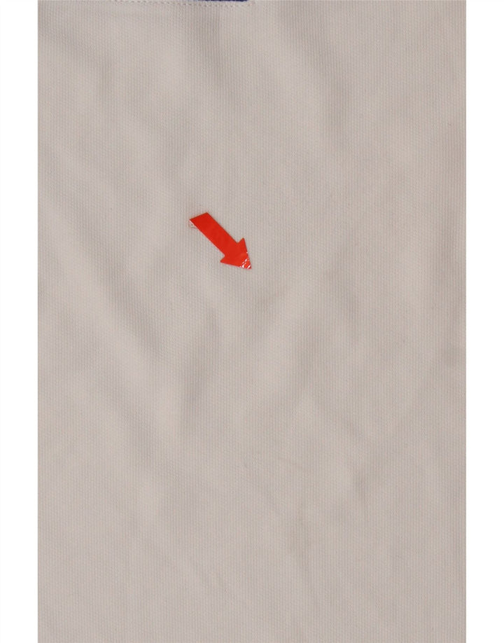 Lacoste muška polo majica veličine 3, mala bijela poliesterska boja