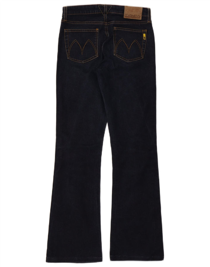 MELTIN' POT Ženske bootcut traperice W26 L29 tamnoplavi pamuk