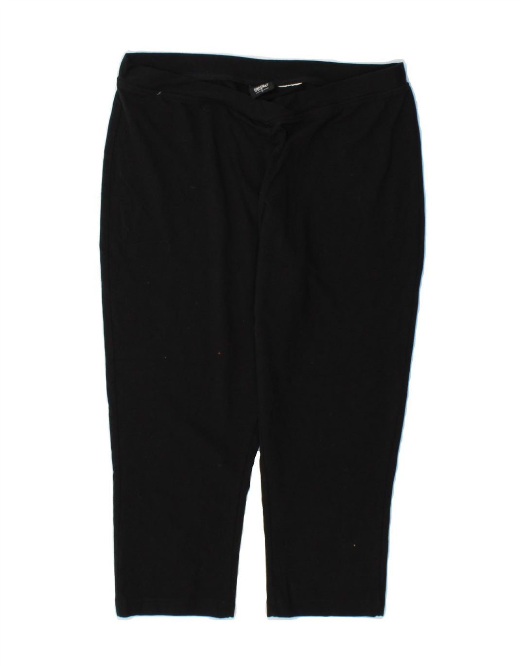 MOSSIMO Womens Capri Leggings UK 12 Medium  Black Cotton Vintage Mossimo and Second-Hand Mossimo from Messina Hembry 