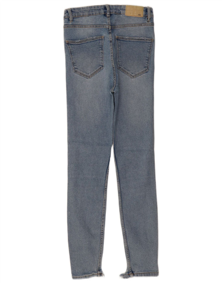 ZARA ženske uske traperice visokog struka EU 36 XS W26 L27 plave