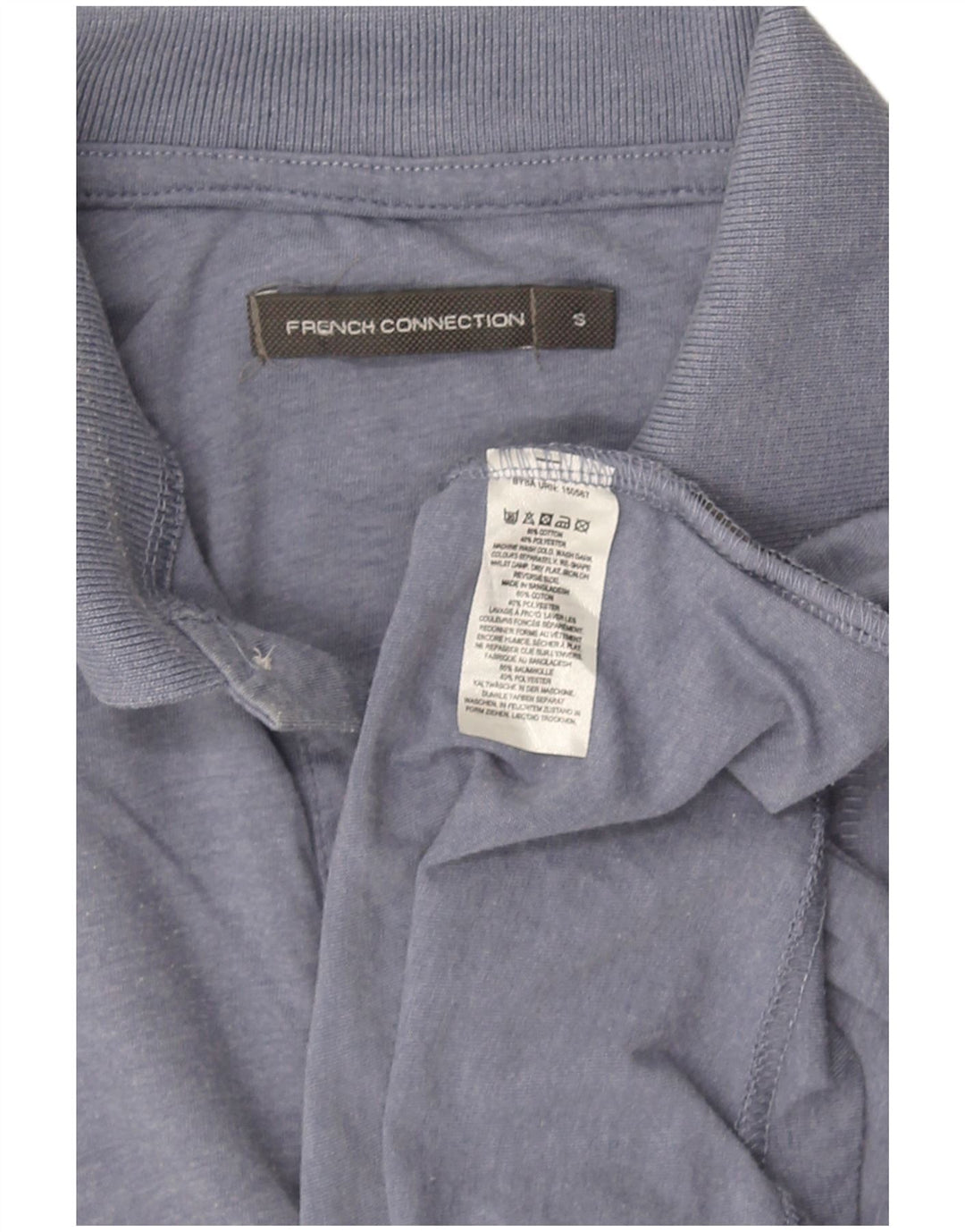 FRENCH CONNECTION Muška polo majica Mala plava pamučna