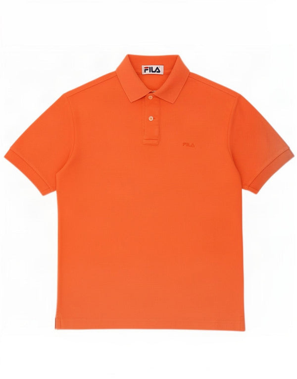 Fila muška polo majica XS narančasti pamuk