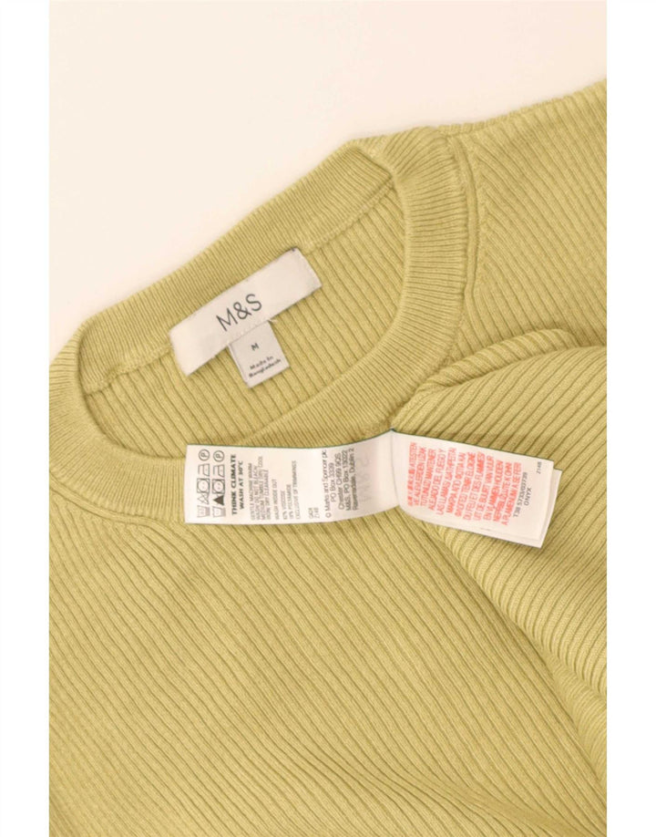 Marks & Spencer ženska majica kratkih rukava UK 12 Srednje zelena viskoza