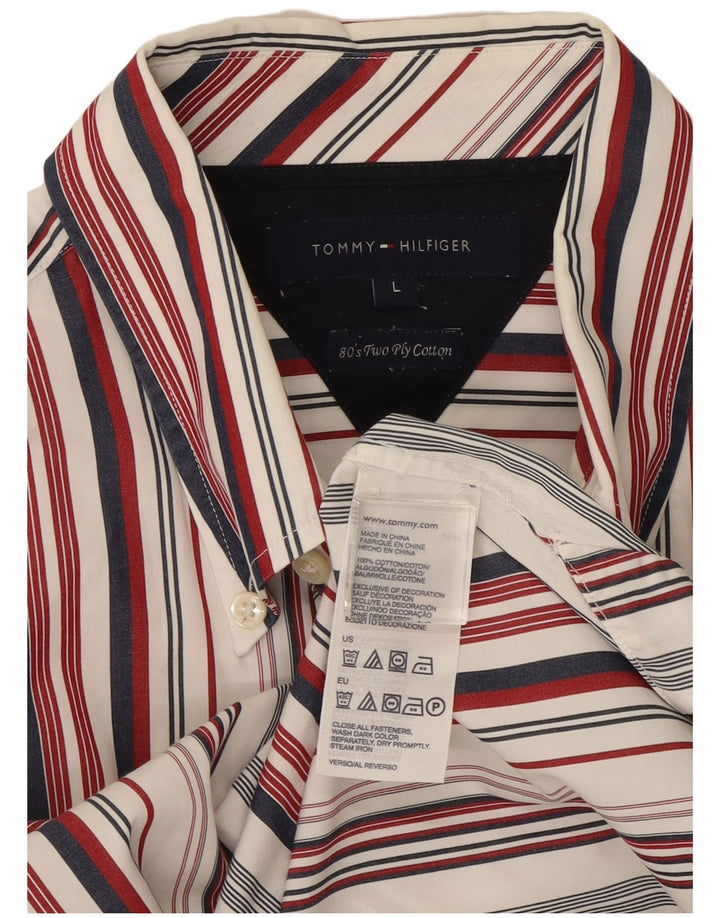 Tommy Hilfiger muška košulja na velike raznobojne pruge