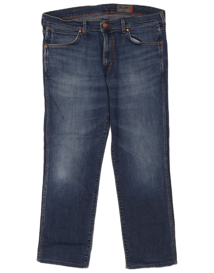 Wrangler muške ravne traperice W38 L29 tamnoplave