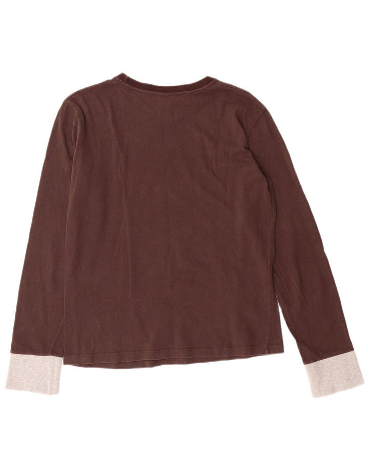 CONVERSE majica dugih rukava za djevojčice 13-14 godina, veliki smeđi pamuk