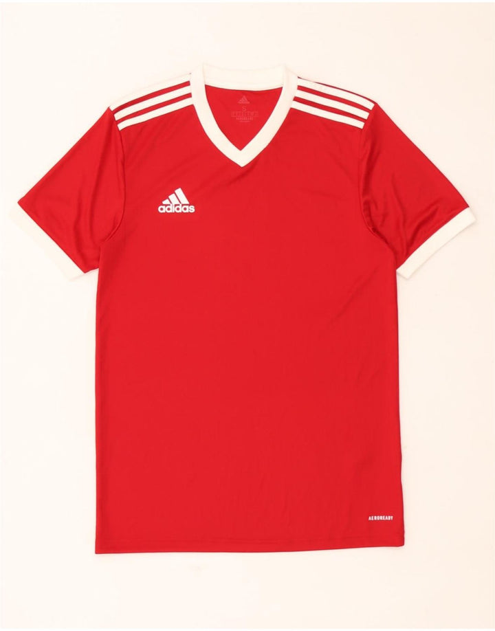 Adidas muška Aeroready majica kratkih rukava, mali crveni poliester