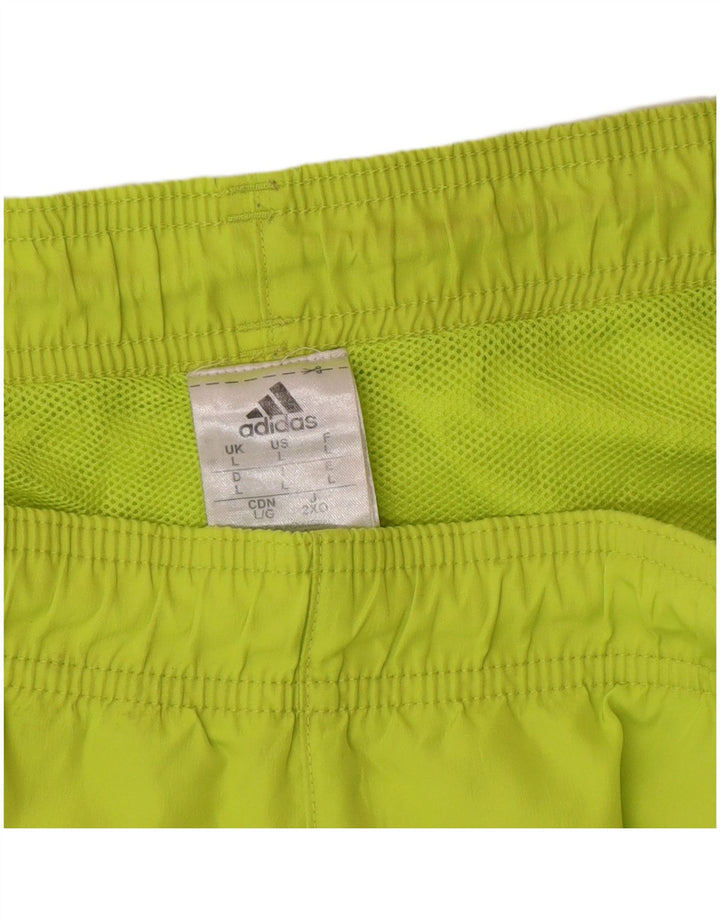 Adidas muške sportske kratke hlače veliki zeleni poliester