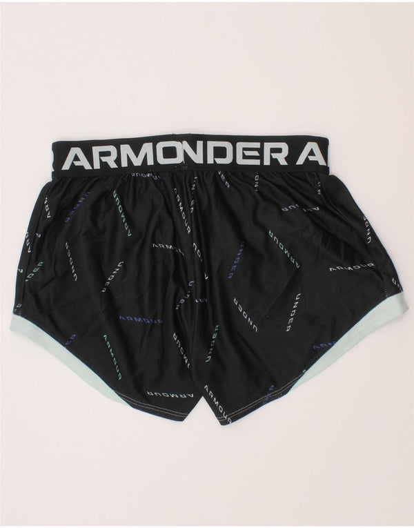 Under Armour kratke sportske hlače za djevojčice 9-10 godina srednje crne