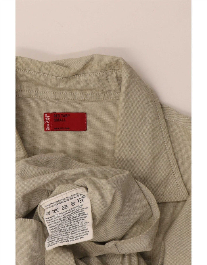 Levi's muška košulja kratkih rukava Mala bež pamuk