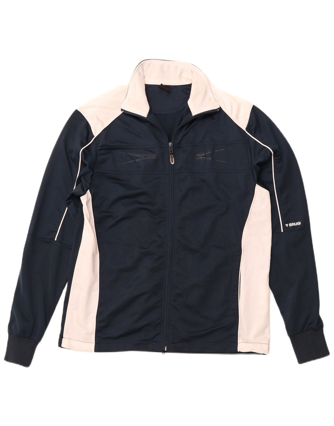 BRUGI Muška gornja jakna trenirke srednje tamnoplave poliesterske boje