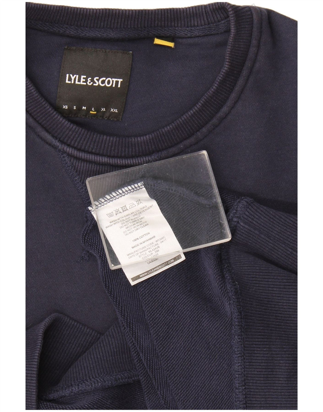 Lyle & Scott muška trenirka, veliki tamnoplavi pamuk