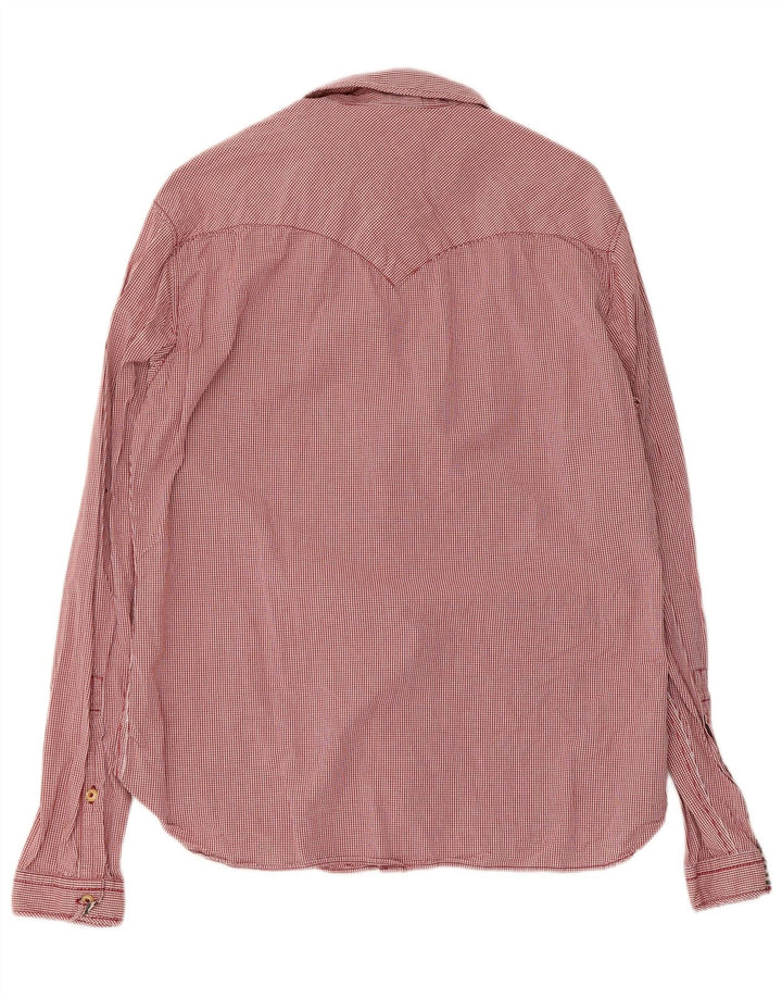 Levi's muška košulja srednje crvene boje od gingham pamuka