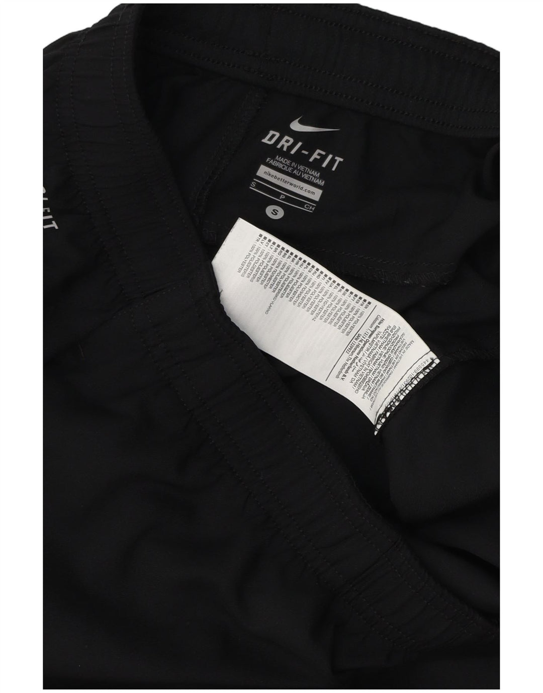 Nike muške Dri Fit sportske kratke hlače male crne boje od poliestera