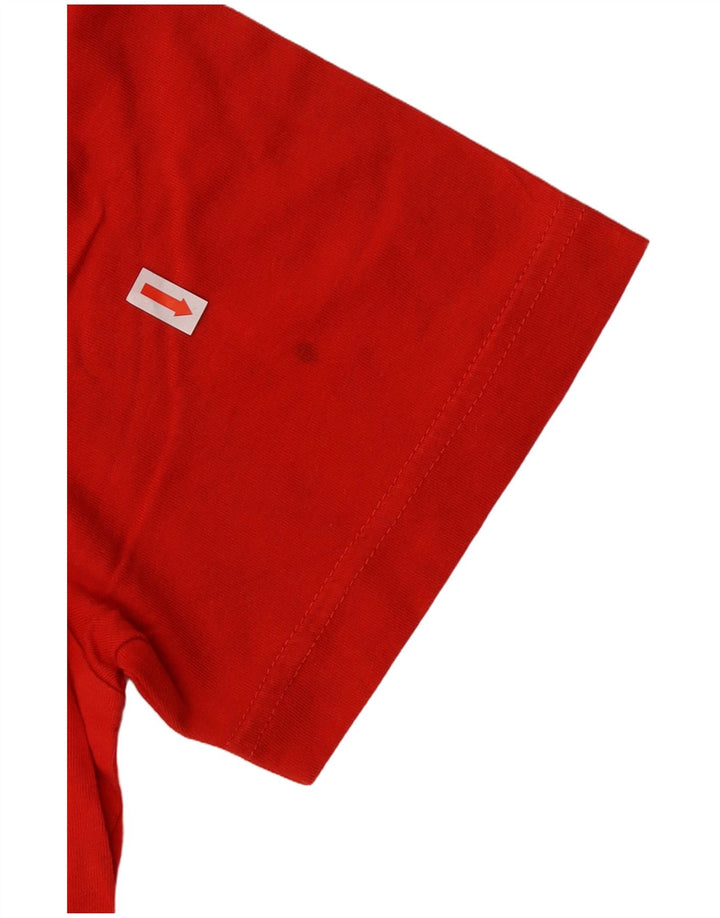 ADIDAS muška majica kratkih rukava s grafičkim motivima, mali crveni pamuk