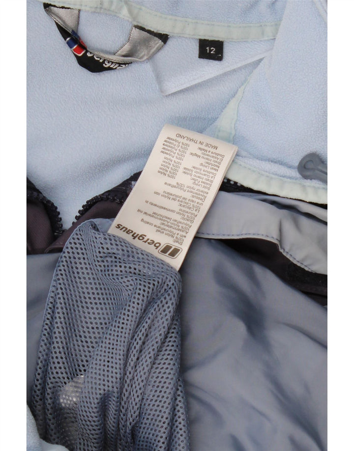 BERGHAUS ženska vjetrovka s kapuljačom UK 12 srednje ljubičasta najlonska