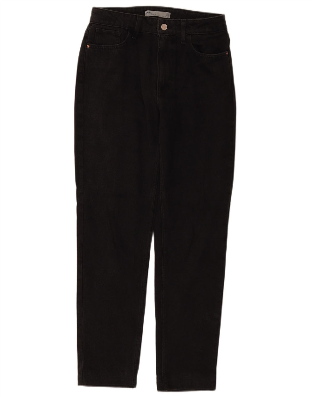 ZARA Ženske sužene traperice EU 34 2XS W24 L28 crne