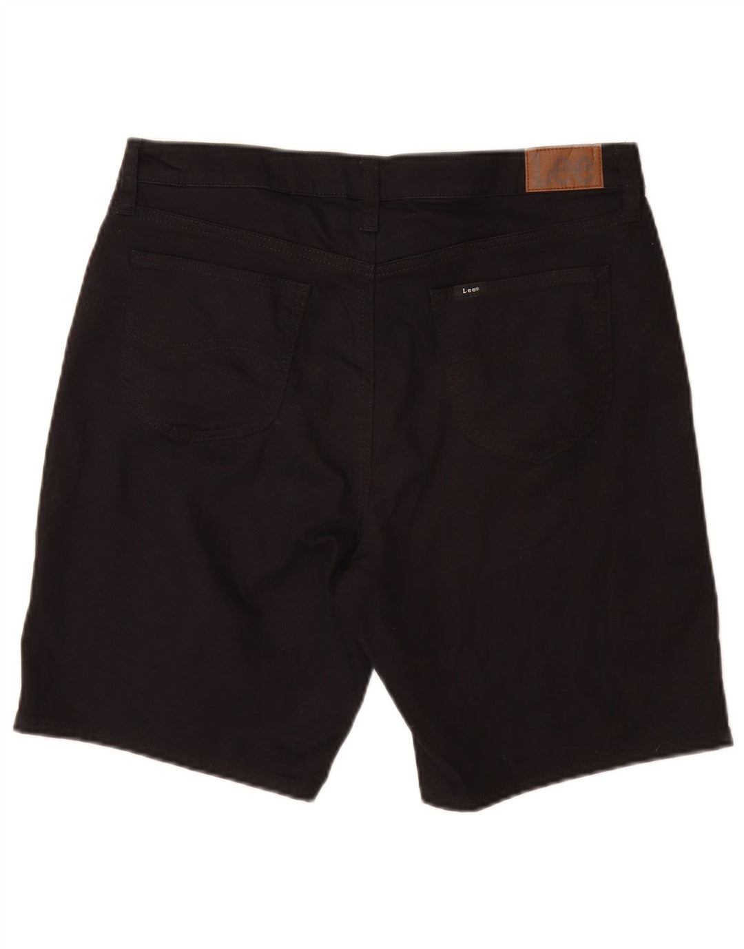 Lee ženske traper kratke hlače US 12 Large W32 crni pamuk