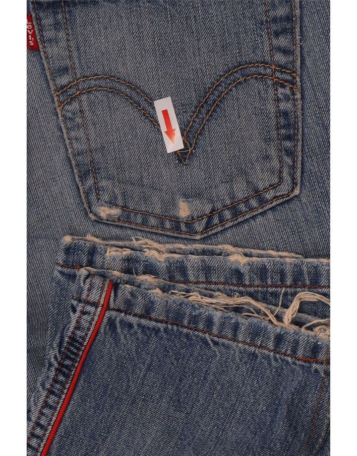 Levi's ženske uske traperice W30 L32 plavi pamuk