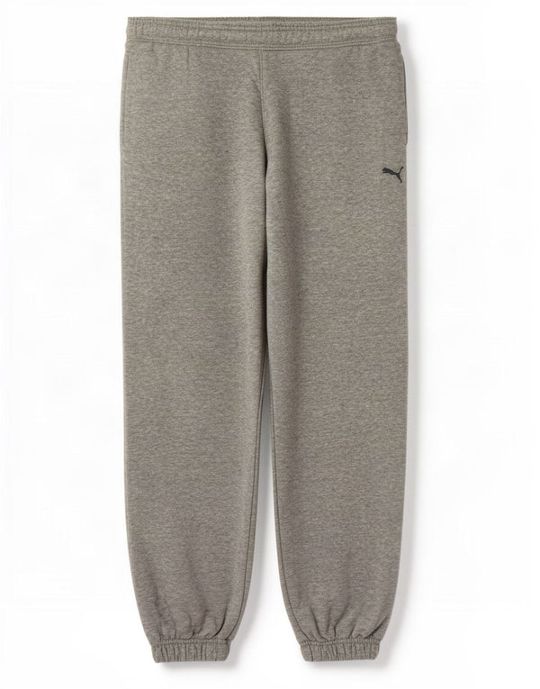 Puma Ženska trenirka Hlače Joggers UK 10 Small Grey Flecked Cotton