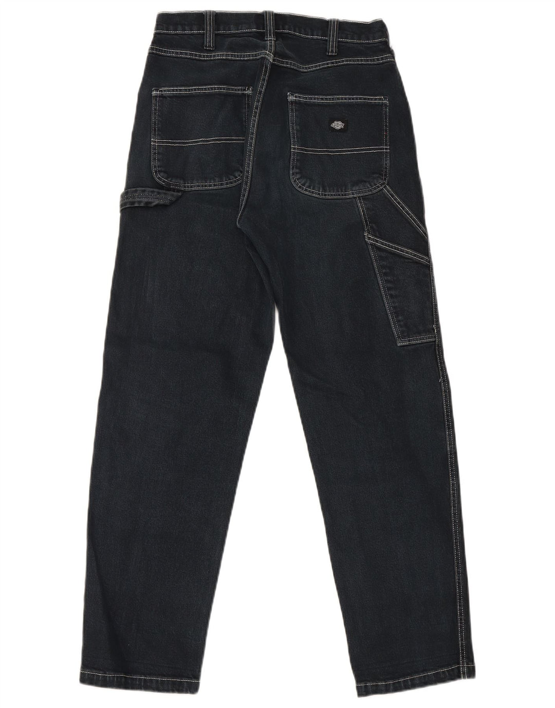 Dickies muške Cargo uske traperice W26 L28 crni pamuk