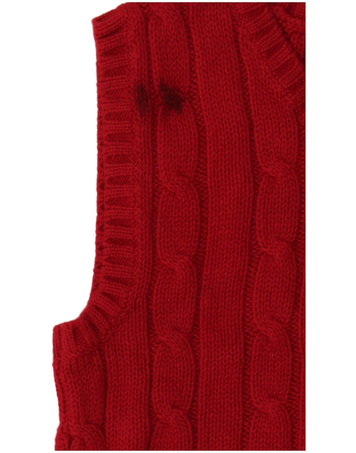Chaps Boys Vest Tank Top 3-4 Years Crveni pamuk
