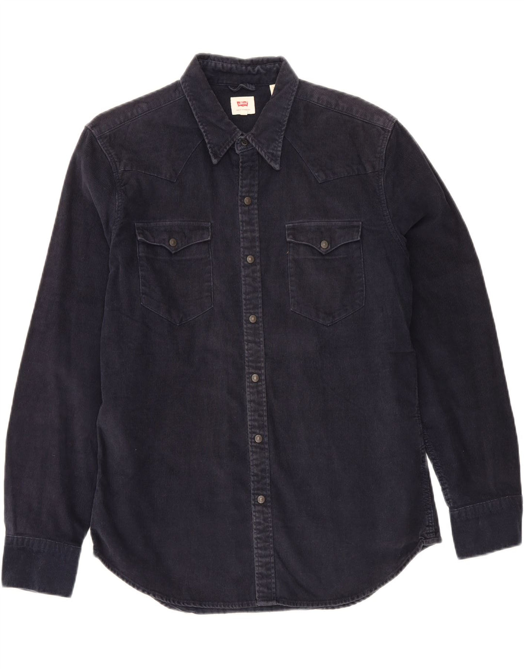 Levi's muška košulja od samta, veliki tamnoplavi pamuk