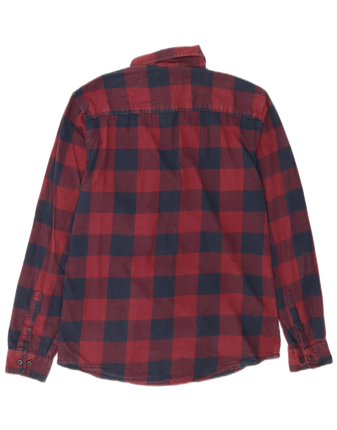 Jack & Jones muška flanelska košulja Srednje tamnocrveni pamuk od ginghama