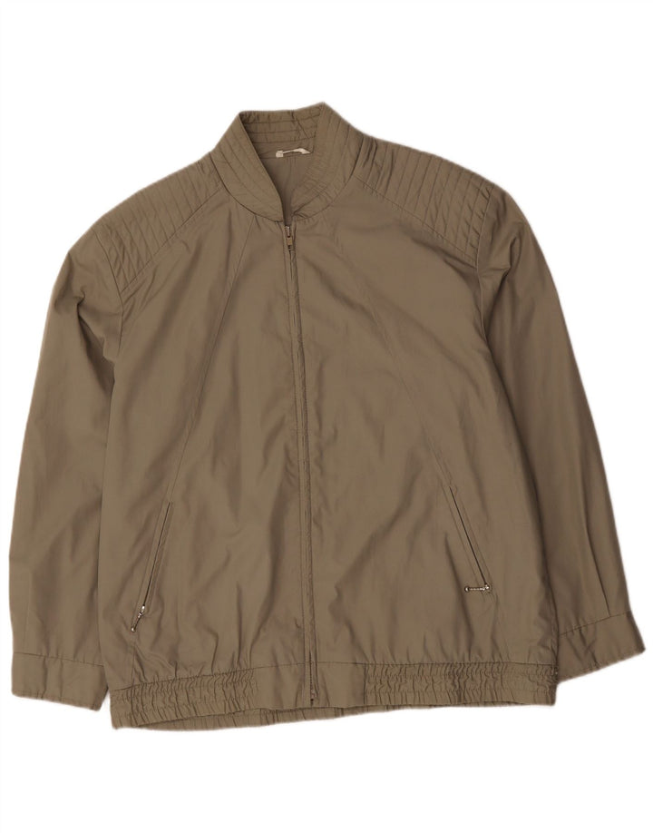 Vintage muška bomber jakna UK 42 XL kaki poliester
