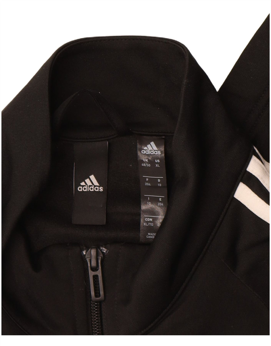 Adidas muška trenirka gornja jakna UK 48/50 XL crni poliester