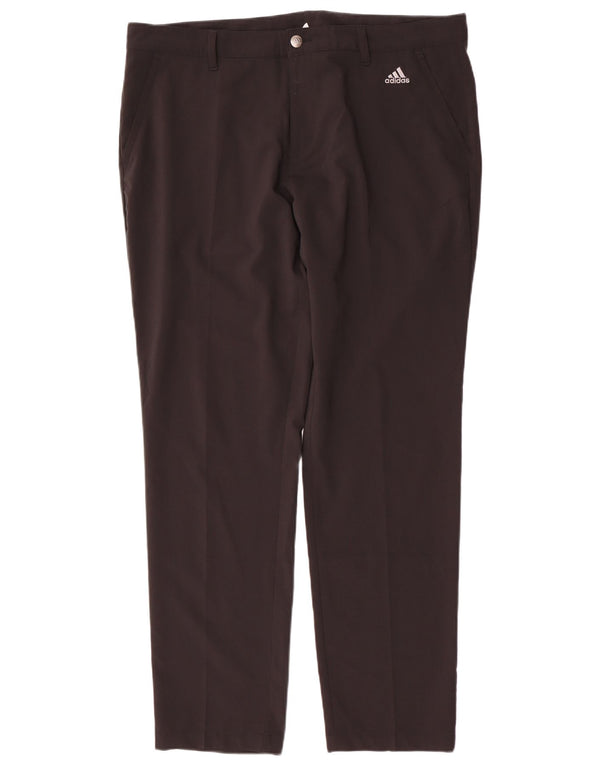 ADIDAS muške uske chino hlače W38 L32 crne