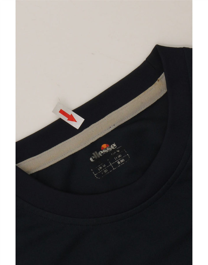 ELLESSE Muška majica kratkih rukava s grafičkim motivima Srednji tamnoplavi poliester