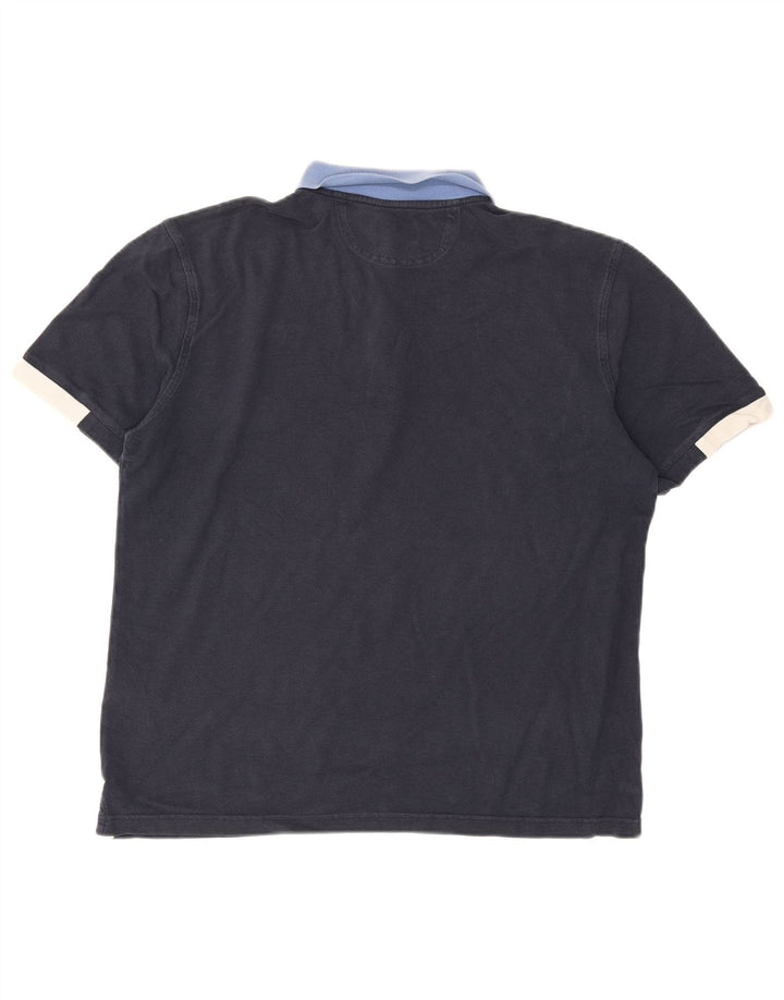 Hackett muška polo majica, veliki tamnoplavi pamuk