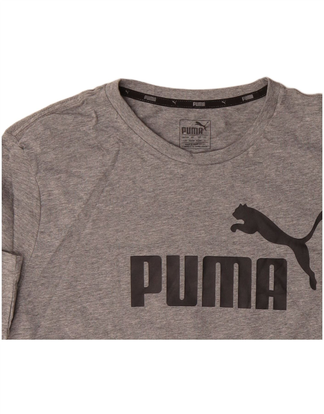 PUMA Muška majica kratkih rukava s grafičkim motivima, velike sive mrlje