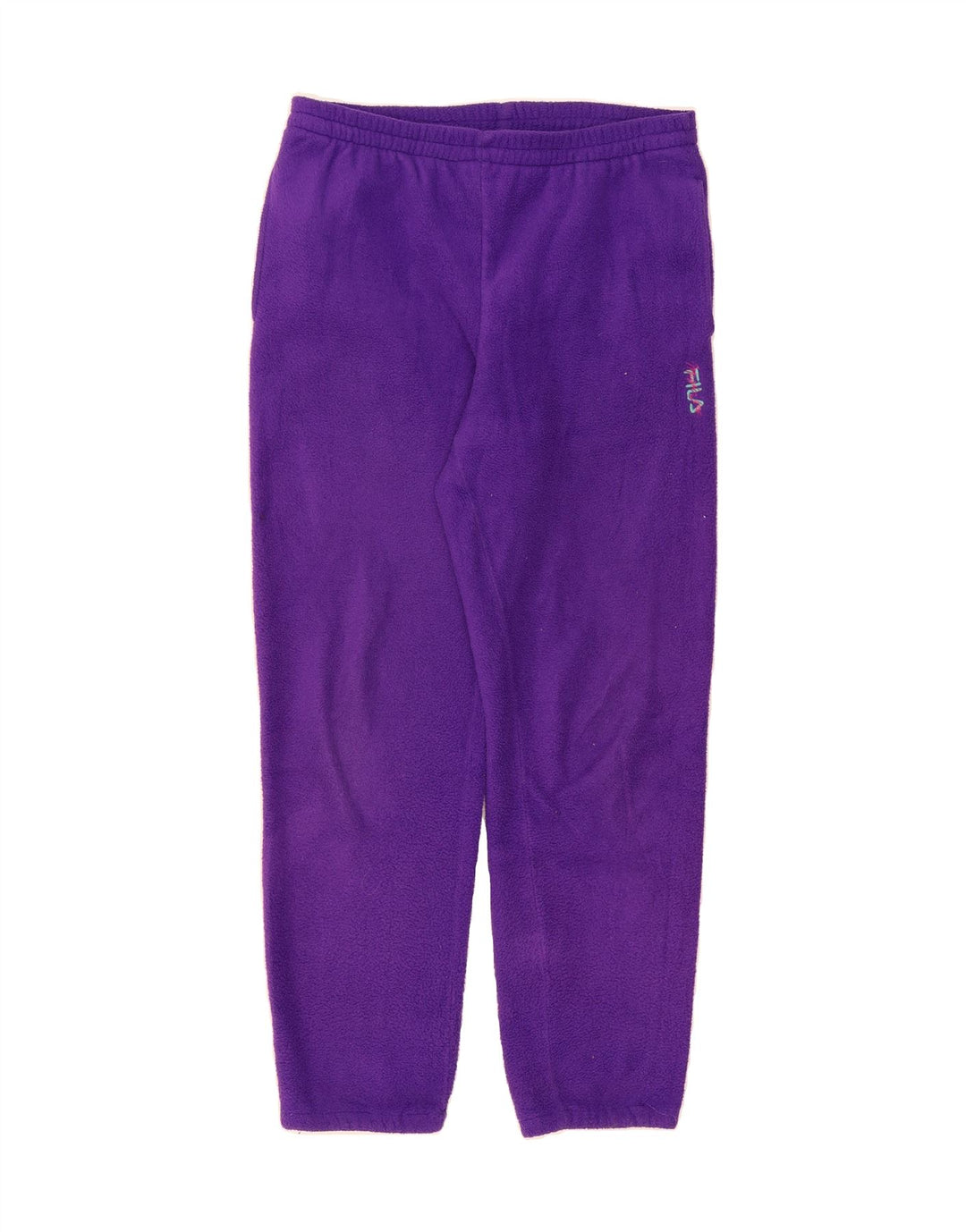 FILA Mens Fleece Tracksuit Trousers IT 46 Small Purple Polyester Vintage Fila and Second-Hand Fila from Messina Hembry 