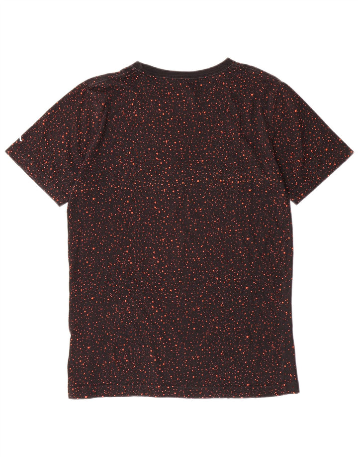 JORDAN Majica kratkih rukava s motivima za dječake 13-14 godina XL crni pamuk na točkice