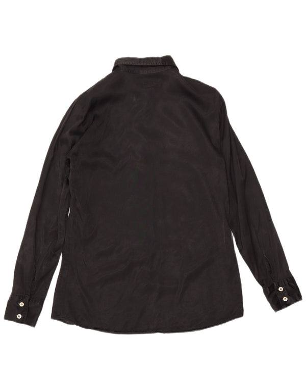 REPLAY Ženska košulja UK 14 Srednja crna viskoza