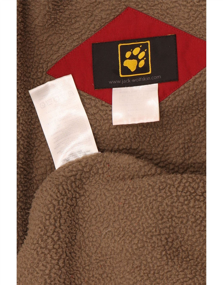 Jack Wolfskin ženska jakna vjetrovka UK 18/20 XL crvena poliester