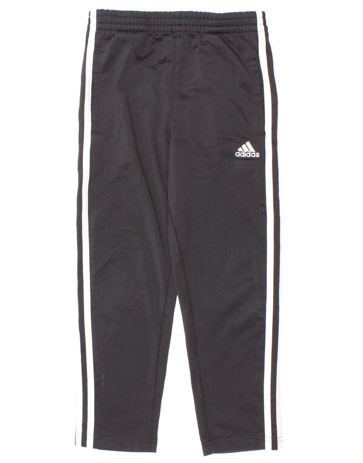 Adidas Hlače za trenirku za dječake 5-6 godina crne od poliestera