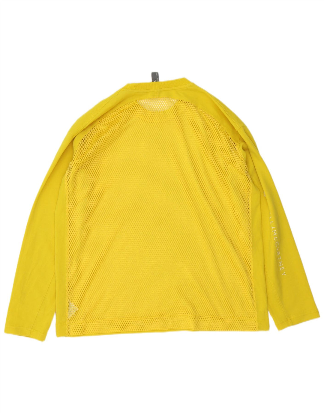 Adidas muška majica dugih rukava, srednje žuti pamuk