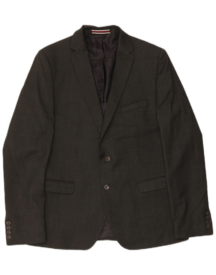 Ben Sherman muška jakna sa 2 gumba IT 42 XL crna vuna