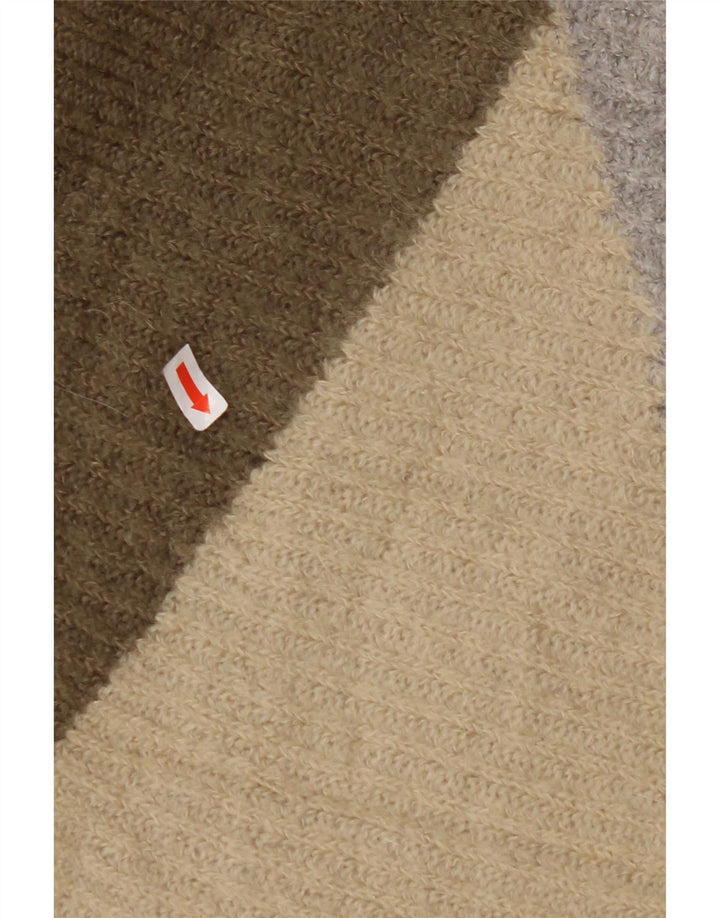 BENETTON ženski džemper s lađastim izrezom UK 14 srednje raznobojan