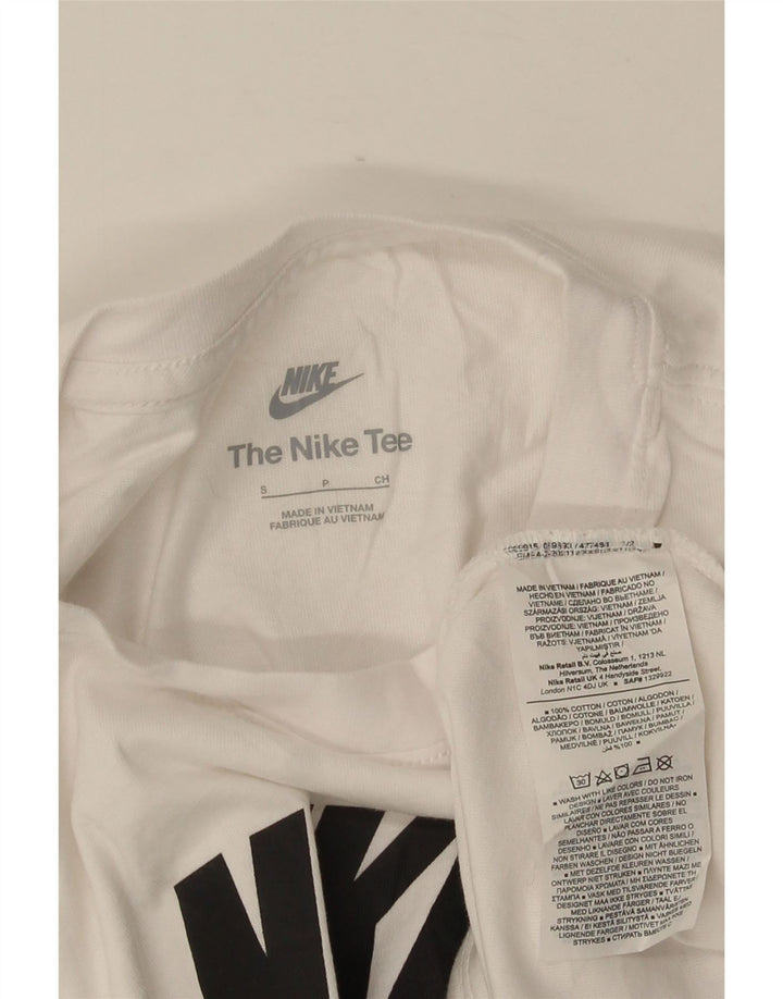 NIKE Muška majica kratkih rukava s grafičkim motivima Mala bijela pamučna majica