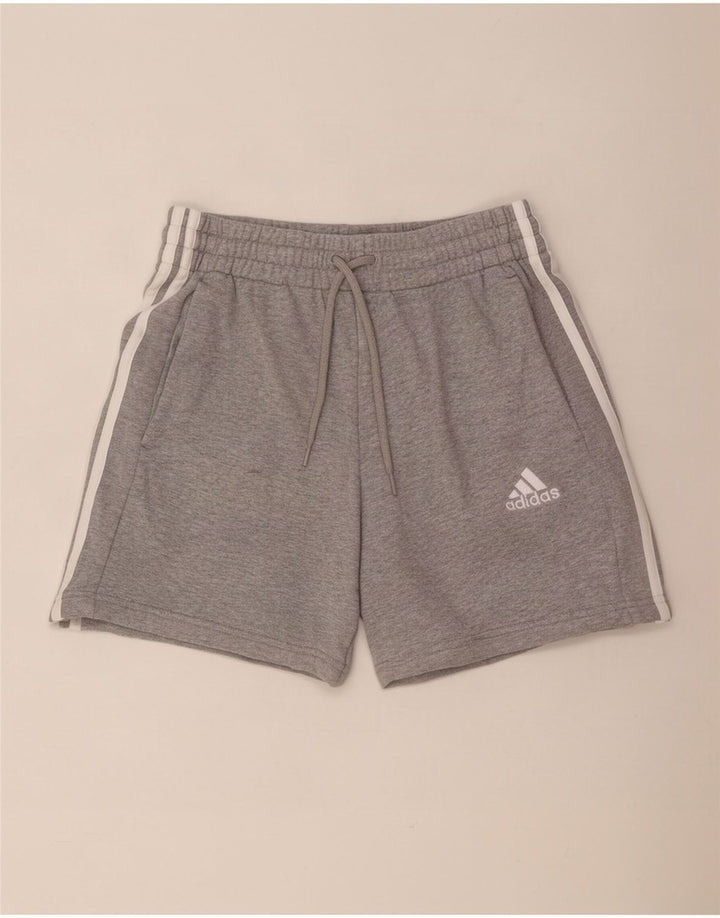 Adidas muške sportske kratke hlače, mali sivi flekasti pamuk